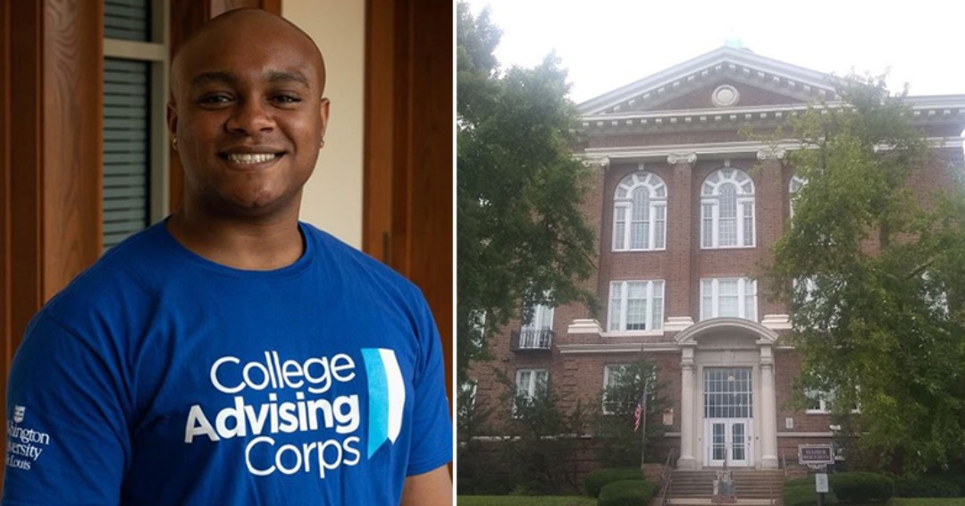 wustl_cac's tweet photo. Shout out to our 2nd year @wustl_cac adviser, Mr. Anthony Scales on his feature in this article about serving in St. Louis: 
https://t.co/wFiwN5QbD8 https://t.co/TneBCuykNp