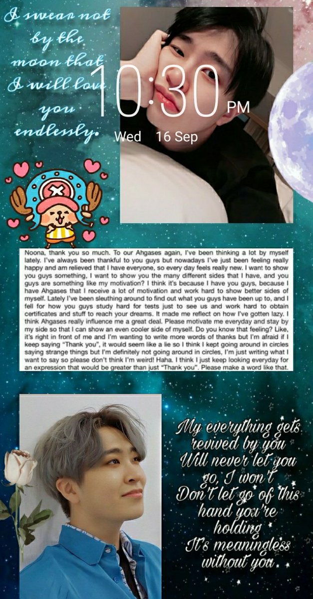 [D-DAY!] Did u know? You have become my inspiration that everything u say about life feels like words of wisdom & healing for me. The very same reason why I still put a translated ver. of your "Thanks To" msg as my wallpaper.  #OurSoulmateYoungjae #달처럼빛나는_영재_생일축하해