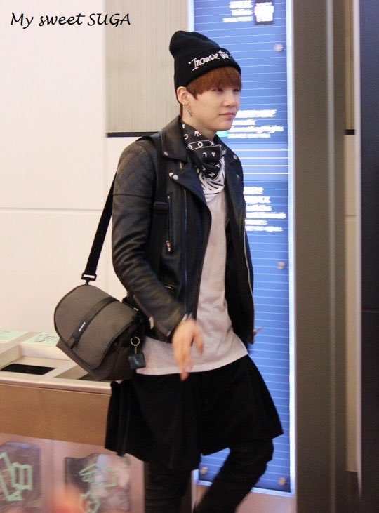 fetus yoongi wearing skirts; a much needed thread