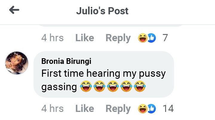 Gassing and nyamping is now normal to us isn't it? because a lot of ladies go through this and seems the gassing comes from the deep muscles 