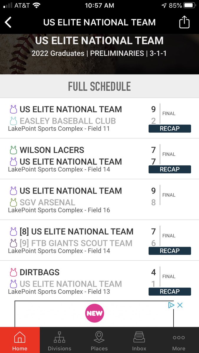 Great showing at the <a href="/WilsonPremierBB/">Wilson Premier</a> classic. Great baseball being played. For this event we had players from 6 different <a href="/USElitebase/">US Elite Baseball</a> teams. In this organization you get the opportunities you deserve!