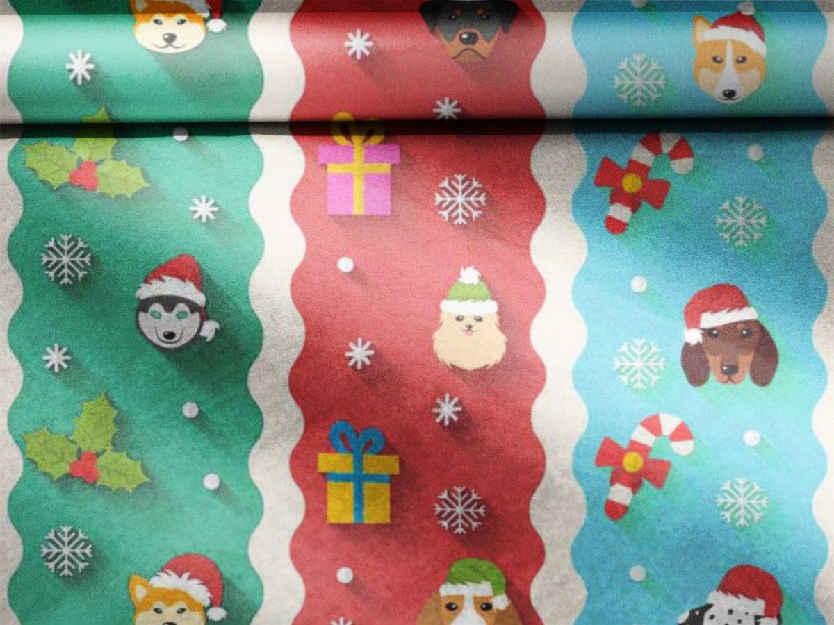 Paw Paper Edible Wrapping Paper for Dogs (paw_paper) Twitter