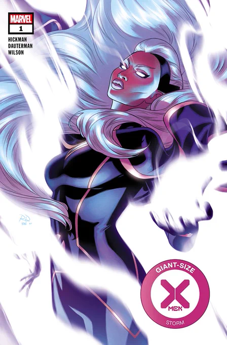 GIANT-SIZE X-MEN: STORM is out today!! ⚡️⚡️⛈⚡️⚡️ Written by Jonathan Hickman, drawn by me, colored by @COLORnMATT. Hope you enjoy it! ❌ 