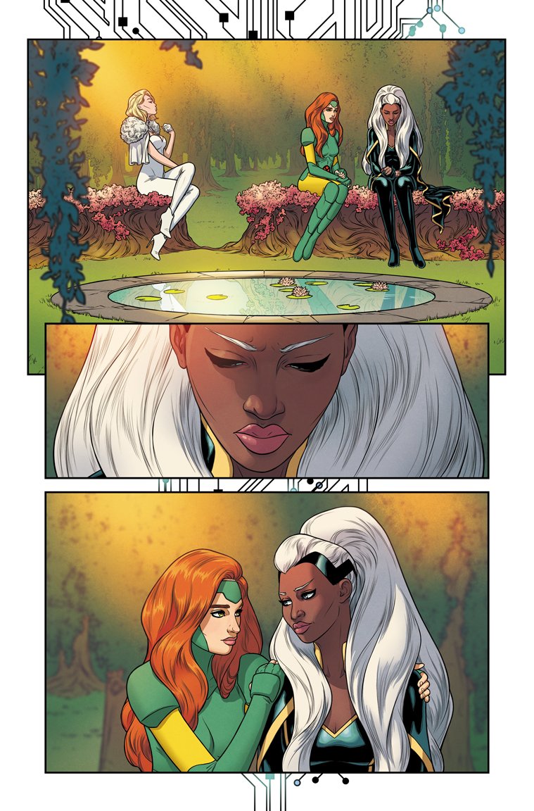 GIANT-SIZE X-MEN: STORM is out today!! ⚡️⚡️⛈⚡️⚡️ Written by Jonathan Hickman, drawn by me, colored by @COLORnMATT. Hope you enjoy it! ❌ 