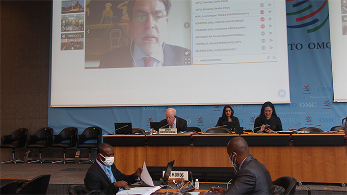 The Comoros reaffirms ambition to secure WTO membership by next Ministerial Conference #WTOaccessions dlvr.it/Rgkcgn