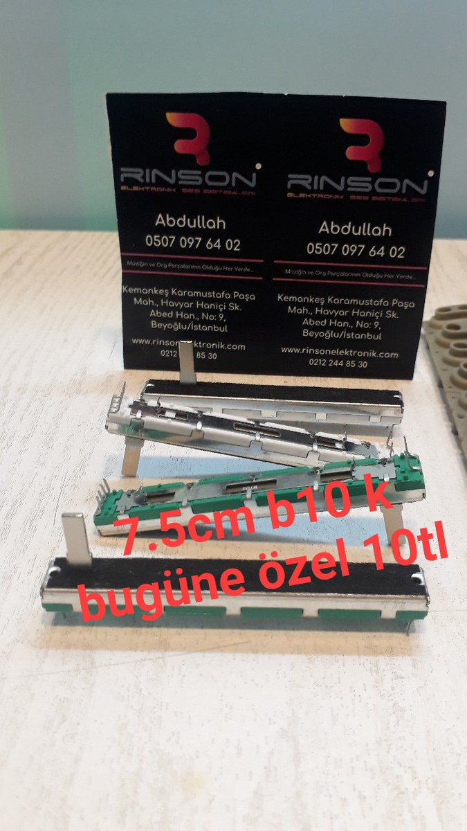 7.5cm sürgülü Mixer amfi  7 potu       
  Rinson elektronik abdullah.                   0507 097 64 02