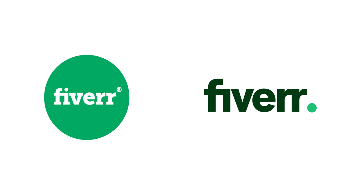 ucllc's tweet photo. Today on Brand New (Reviewed): New Logo and Identity for @fiverr by @studiokoto https://t.co/qgFhZRZVkR https://t.co/JsPWSaHLPa