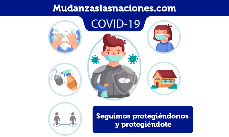 Seguimos protegiéndonos y protegiéndote #mudanzas