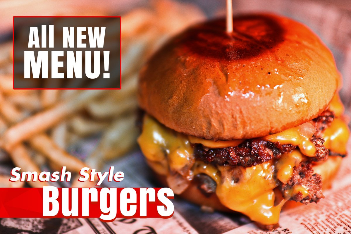 XActionPark's tweet photo. Mmmm, doesn't that look good?! All new SMASH style Burgers at Xtreme Action Park... plus more yummy items added.
Check out our new menu: https://t.co/pBB1uJeUmI
#newmenu #smashedburger #burger #foodlover #foodie #neweats #eatsgood #yum #cafe #burgerandfries #cheeseburger https://t.co/q17qY6Pv9E