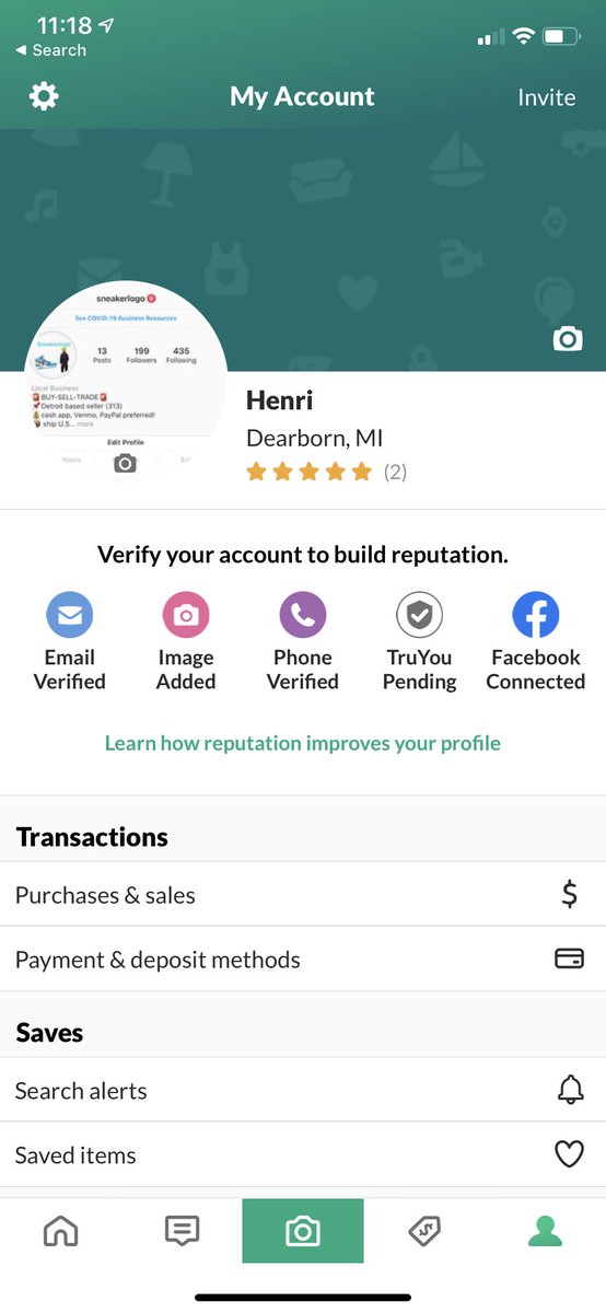 SnicksYt's tweet photo. @OfferUpSupport @offerup 

My tru you has been pending for months and I can’t confirm my account to message buyers back could you cancel that so I can resend in my truyou! https://t.co/5hARyjFWq2