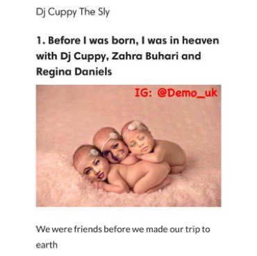 DJ Cuppy The SlyLet me take you back to how Cuppy Otedola slyd me in heaven before we were all born - THREAD