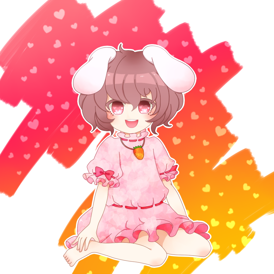 デジタルは前世で描いたてゐとうどんげと2年前(?)に突然血迷って描いたエムの推し2人と自画像くらいしか見せられるものが…ございませぬ… 