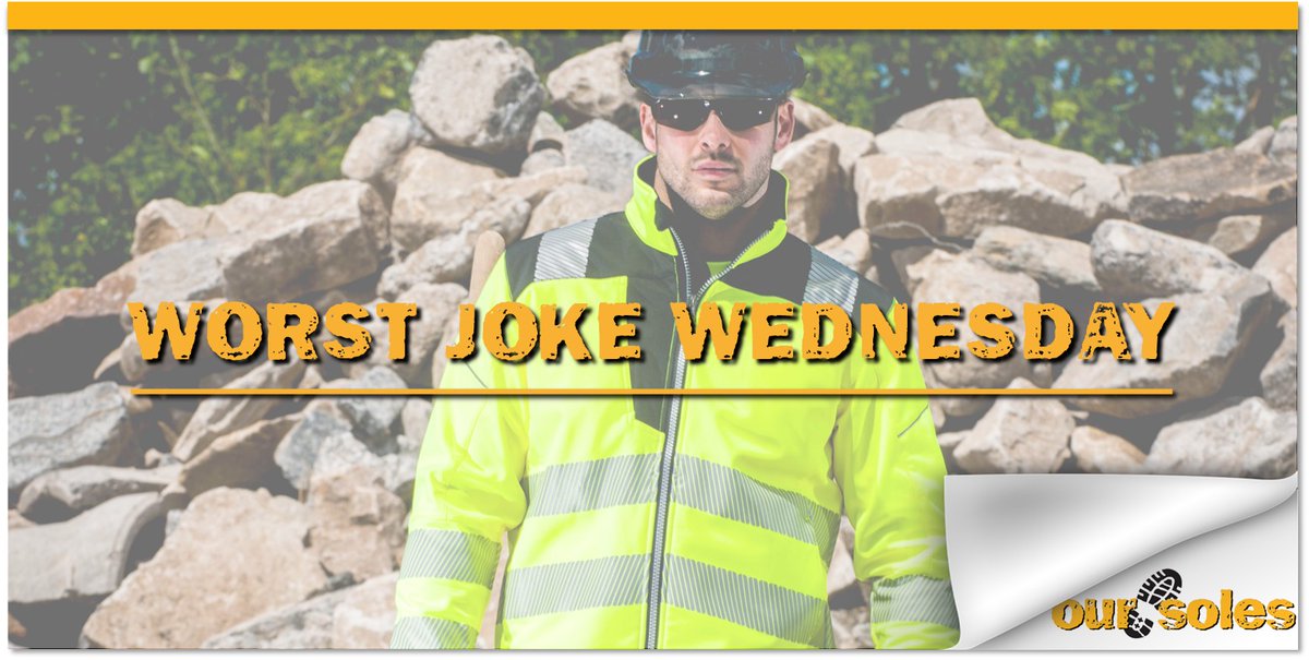 A construction reinforcement worker was discharged earlier today after accusations of theft...
There was no concrete evidence. #WorstJokeWednesday