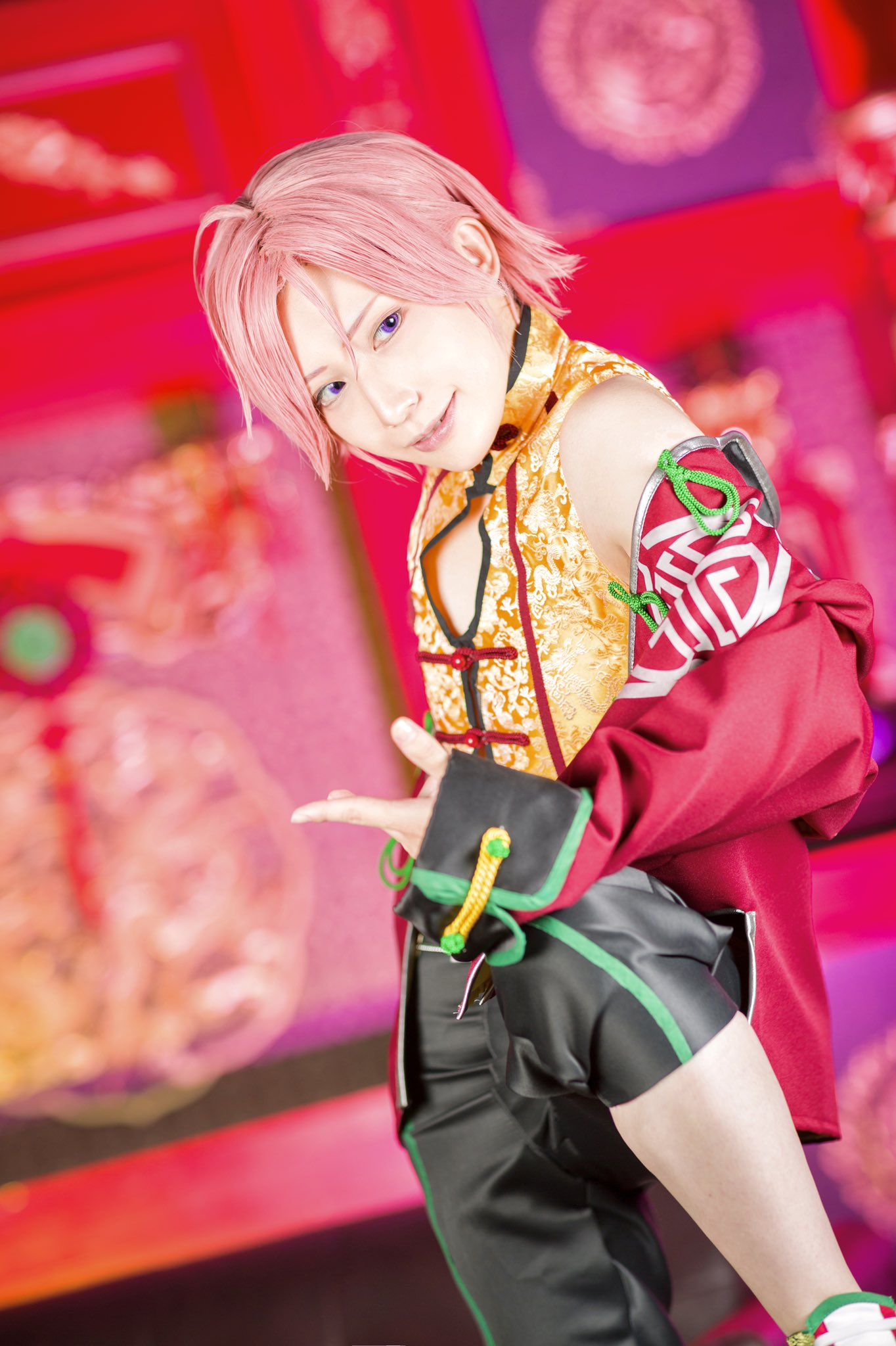 品数豊富！ X: в 夜パフォ えにゃ@ﾗｸﾞｺｽ „あんスタ/cosplay 桜 ナイトクラブ コスプレ衣装