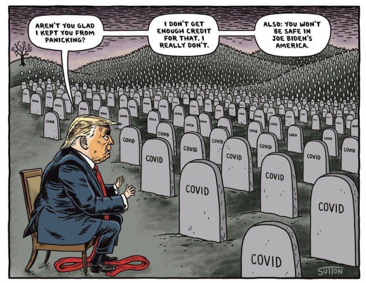 #TrumpLied200KDied Photo