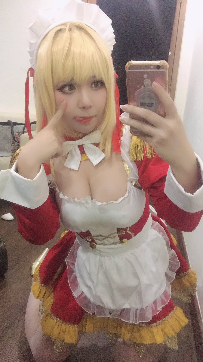 yukichristy's tweet photo. UwU
Art by @OrangeMaru_
#yukichristy #ネロメイド
#cosplaygirls #cosplay #fgo #neroclaudius #fategrandorder #cosplayer #cosplayersofinstagram #fategrandordercosplay #fgocosplay #nero #neroclaudius #maid #maidcosplay #neromaid #fgomaid #orangemaru https://t.co/fbcQR3Cfnb
