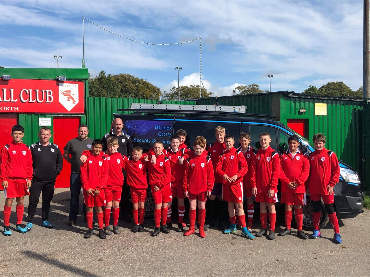 So happy I could Sponsor my local U16’s at Colne FC