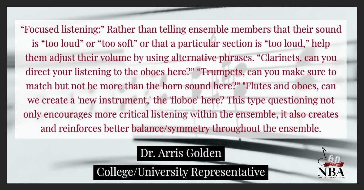 National Band Association tweet media