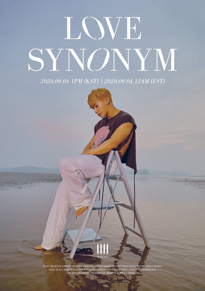 wonho's love synonym on the music vibe alignment chart, a thread: @official__wonho #WONHO #LoveSynonym