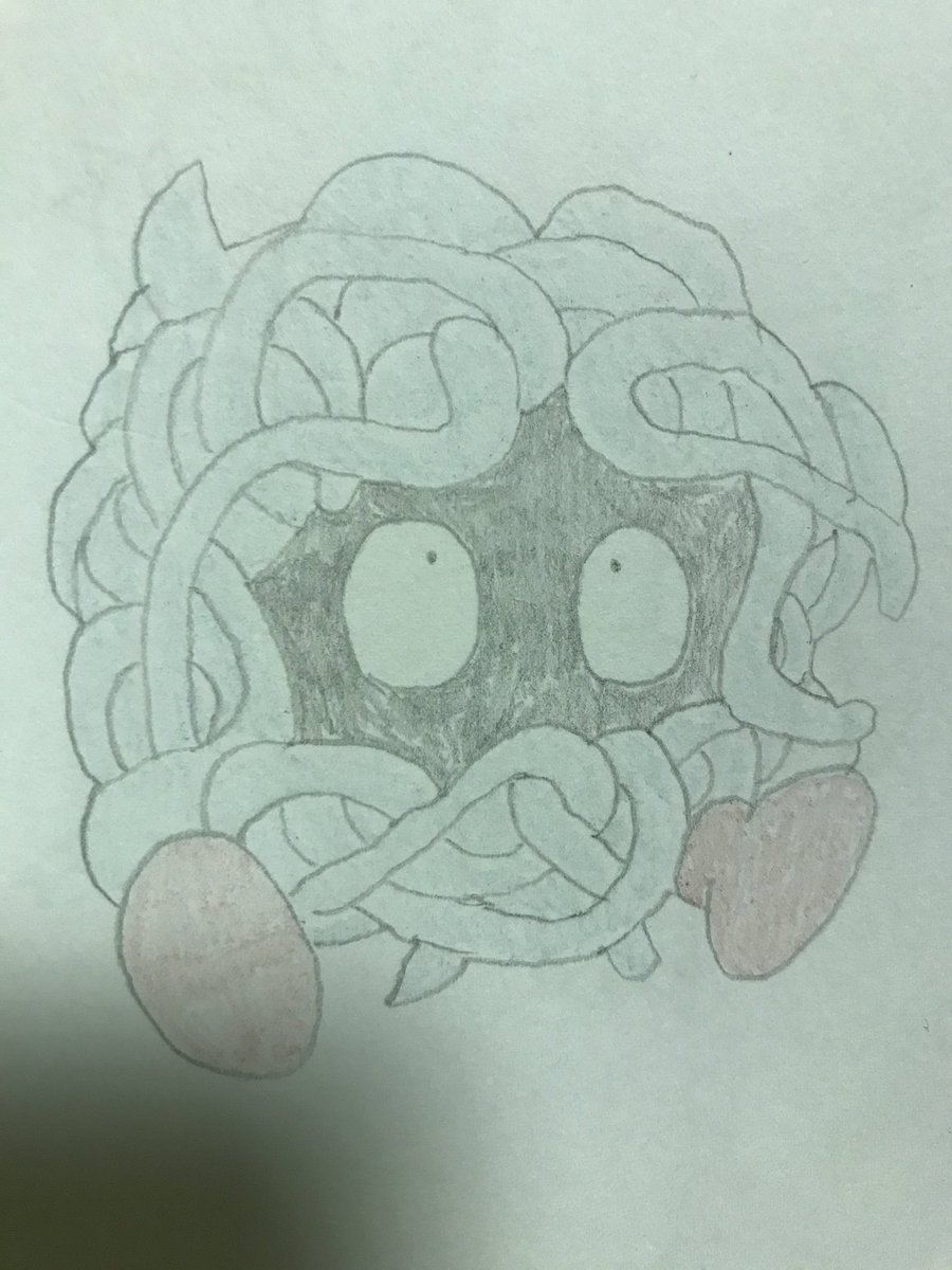 コロネケン 渋谷 בטוויטר 左 模写 右 ノーヒント ポケモン図鑑 第1世代 No 114 モンジャラ
