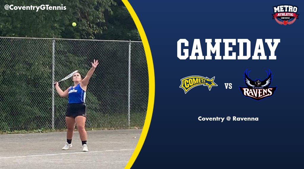 Good luck to the girls tennis team today at Ravenna!