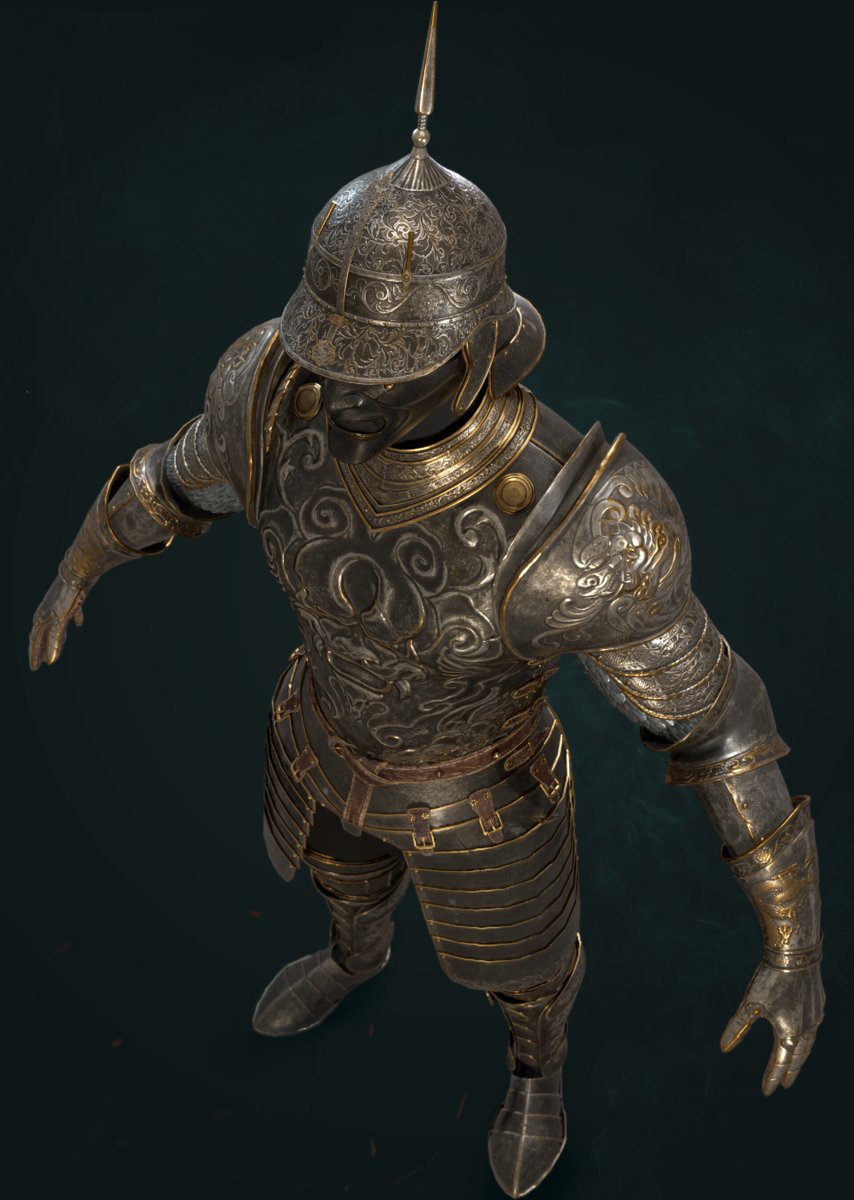 BadiRukhsar's tweet photo. WIP Medieval Warrior  All the textures,lookdev is done by me.This is a part of bigger project and we will be updating other parts for this project soon.Please feel free to give your feedbacks Thanks. @Substance3D @marmosetco @pixologic @AdskMaya @autodesk @80Level @ArtStationHQ https://t.co/LNeNy4HiaV