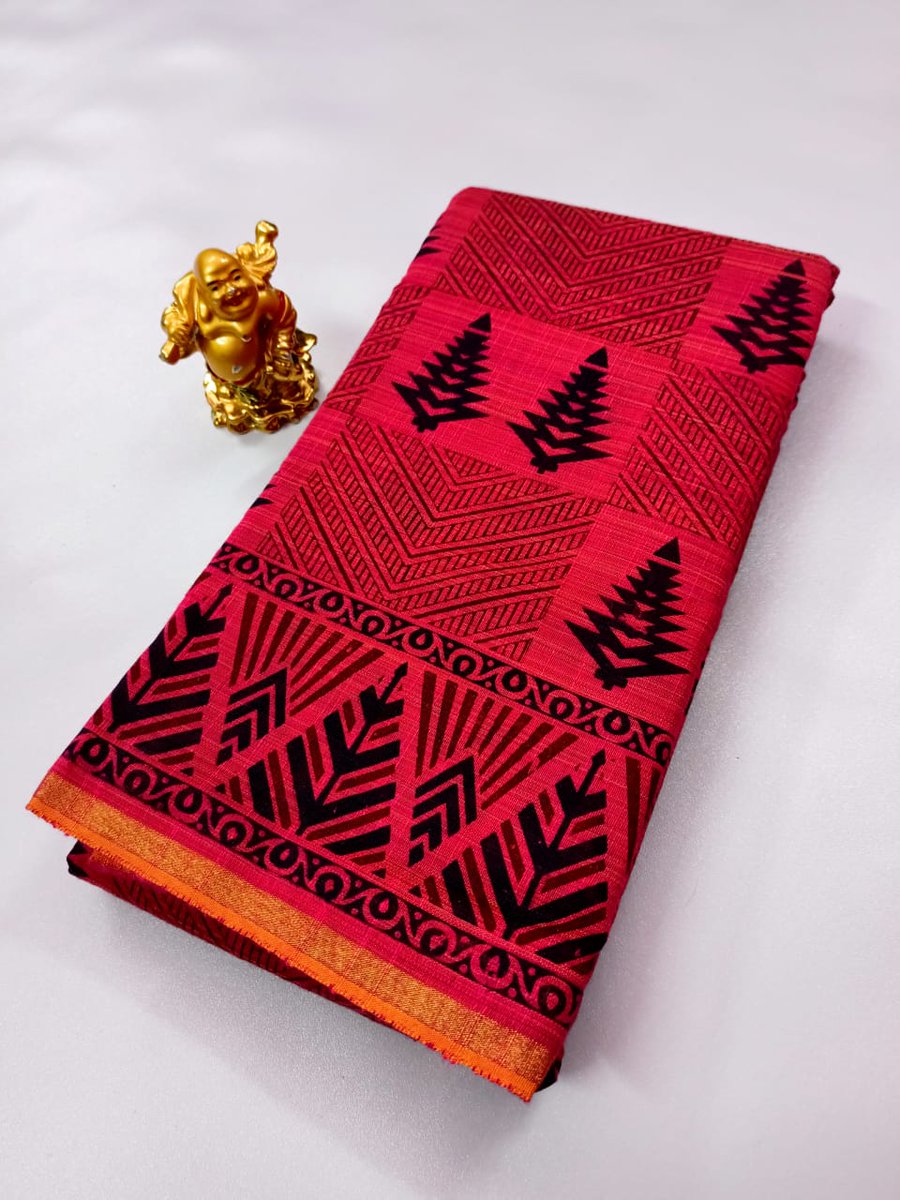 kavya_stylein's tweet photo. 🎉Printed Cotton Sarees
🌹With printed Pallu design
🌹Plain blouse saree colour
Price:599+$🌸
#grabsoon #2ktrends https://t.co/yfHqT7IqsU