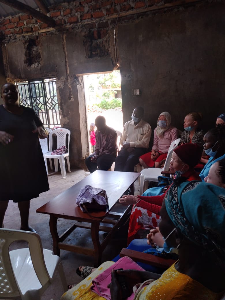 Despite the covid -19 pandemic, we facilitated an advocacy and awareness campaign via webinar to the health providers in Webuye under auspices of the Golden Age Albinism Support Group in collaboration with Making More Health. #AlbinismIsHumanism #AlbinismAwareness