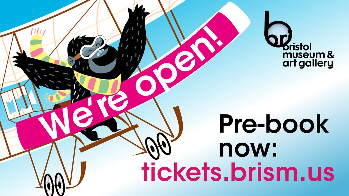 bristolmuseum's tweet photo. 📣 WE ARE OPEN! 📣

We've missed you terribly. Pre-book your visit and come see us! 🎉 https://t.co/a9DfAyoA2Y https://t.co/dOVQYo27Tn
