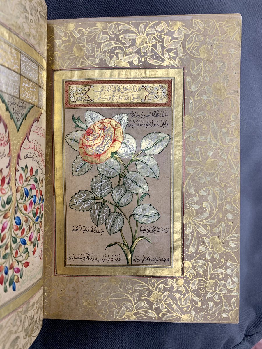 iamkristinesr's tweet photo. A few of the beautiful openings from @CBL_Dublin T 464, a book of prayers, 1213/ 1798, probably arranged by the scribe Muhammad Amin al-Rushdi, known as Hariz al-Qur’an if Adrianople #midweekmanuscript https://t.co/aO3SuXGaw7