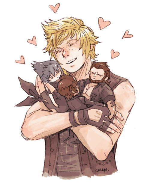 Lots of VII content lately so here's some throwback #FFXV from 2017.
Still waiting on those Pocket Edition dolls, Square... 