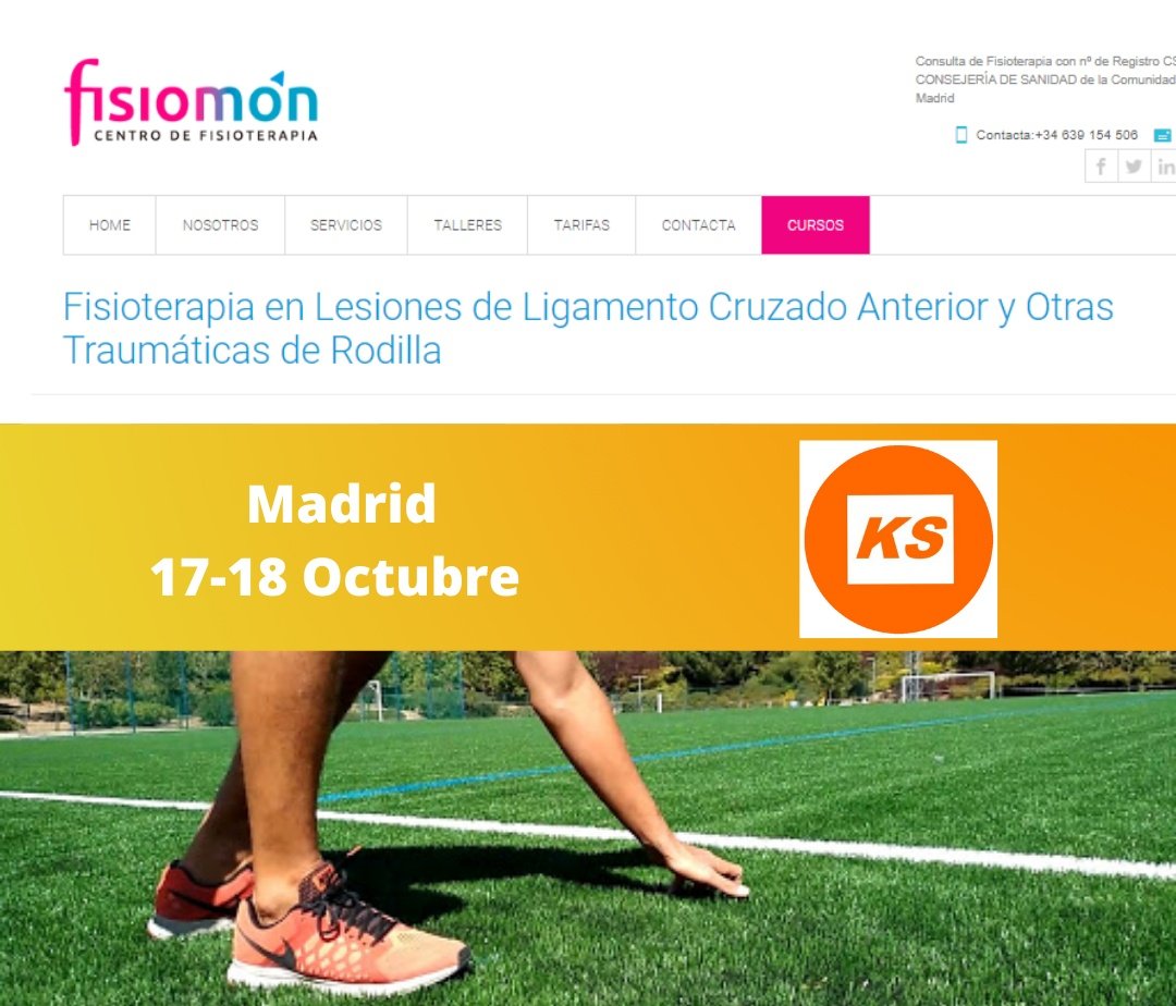 Próxima #formación en Fisioterapia en #LCA y otras lesiones lesiones traumáticas de rodilla (Madrid): fisiomon.es/fisioterapia-e…