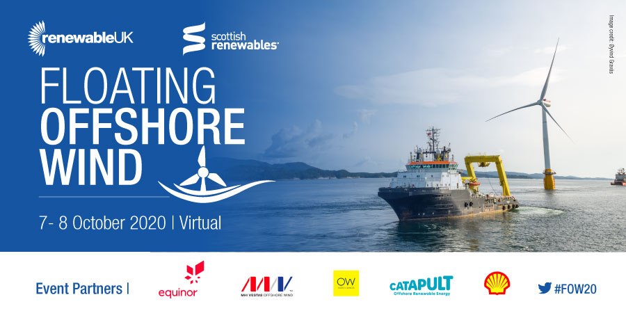 ScotRenew's tweet image. Don't miss the deadline to book your place at #FOW20. If you are looking to connect with the floating offshore wind industry and showcase your brand, book your virtual booth by 16 September: ow.ly/tuIs30ra6r4. @Equinor @MHIVestas @ORECatapult @Shell #OceanWinds.