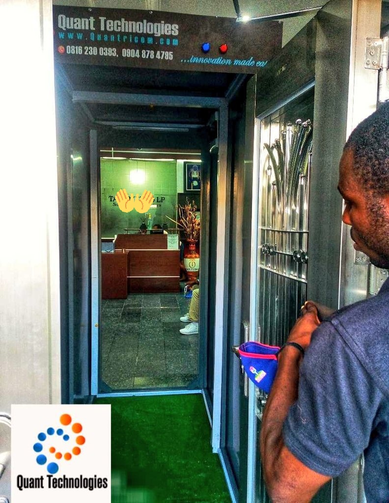 E_Bukkie's tweet photo. Oga @DONJAZZY ... Biko, I would be grateful if you install QUANT WALK THROUGH SANITIZING BOOTH at Mavins Studio or your house... 
Plus, it can be customized to your taste 🙏🙏 https://t.co/KJH84DSb4y