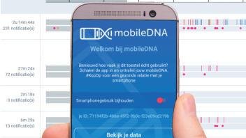 UGentComWet's tweet photo. Eerste nominatie @imec_mict_UGent is #MobileDNA. De app laat toe om patronen in je eigen smartphonegebruik te detecteren. Door heldere inzichten kun je zelf beslissen of je je smartphonegebruik wil bijsturen, en welke gerichte aanpassingen je kan doen. #MAwards @MediaWijsBe (2/4) https://t.co/umm2Shx7wO