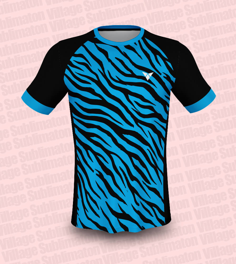 Buy Jersey Design - Blue and Black Soccer Jersey Design https