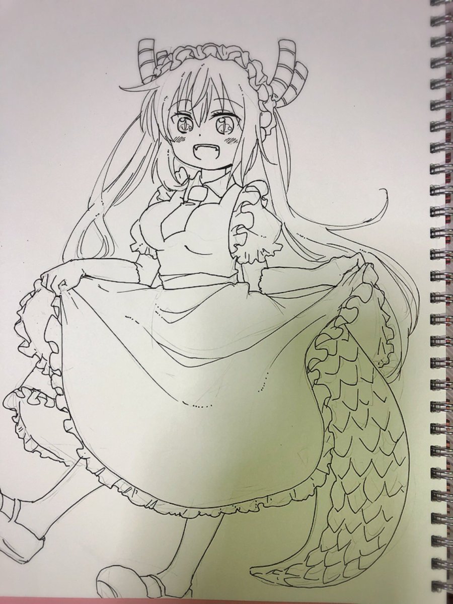 小林さんちのメイドラゴンのトール
ちゃん〜過去絵です 