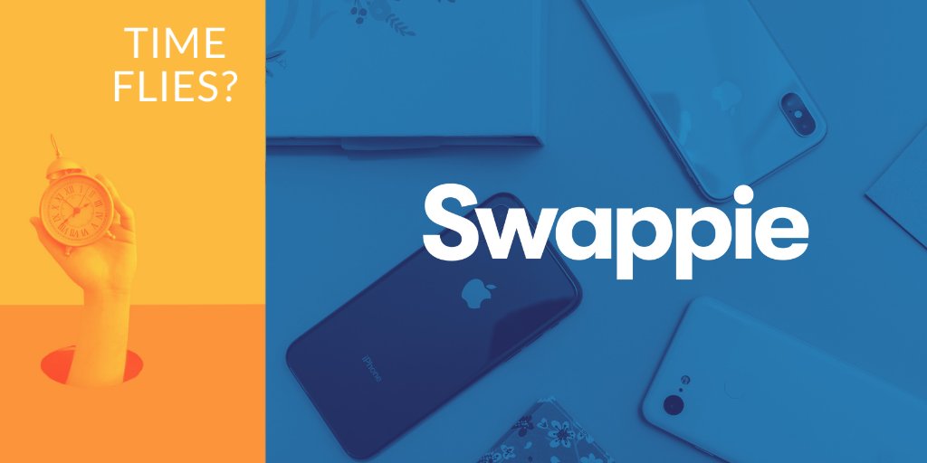 Il tempo vola?
Tu gioca in anticipo.
Vendi il tuo vecchio iPhone: swappie.com/it/vendi/

#Swappie #iPhone #Timeflies