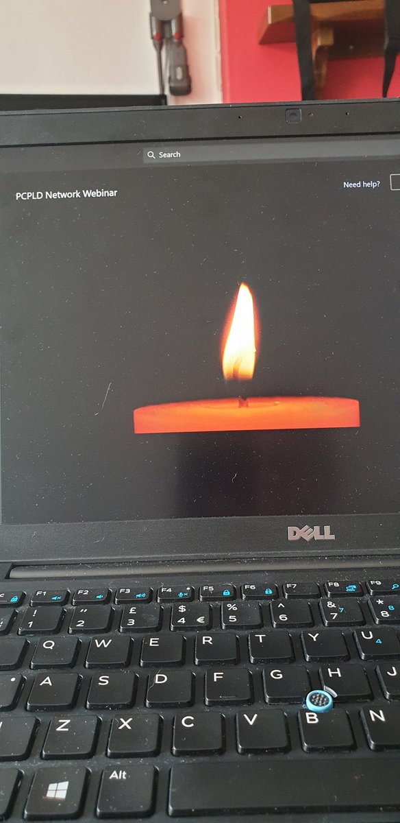 LdSabp's tweet image. One of our nurses Katie is attending PCPLD webinar End of Life care for people with Learning Disabilities. A beautiful moment at the beginning just 1 minute to remember anyone who may have lost their lives this year #letsremembertogether @TuffreyWijne hosting #pcpld2020