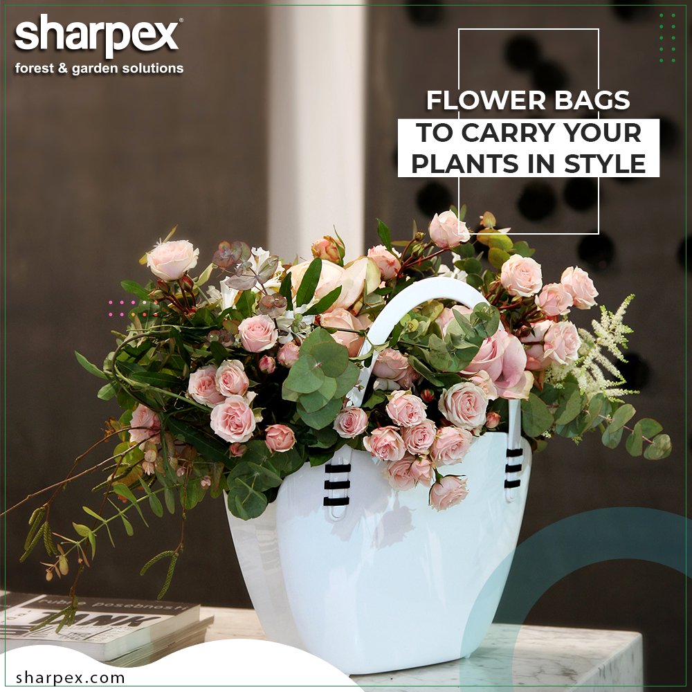 sharpexblog's tweet photo. The colourful flower bags available in four different colour options are an ideal gift for the plants and the garden lovers. 
ReadMore:https://t.co/ST0EyUzPqj

#GardeningTools #ModernGardeningTools #GardeningProducts #GardenProduct #Sharpex #SharpexIndia https://t.co/BrUyOCeVuf