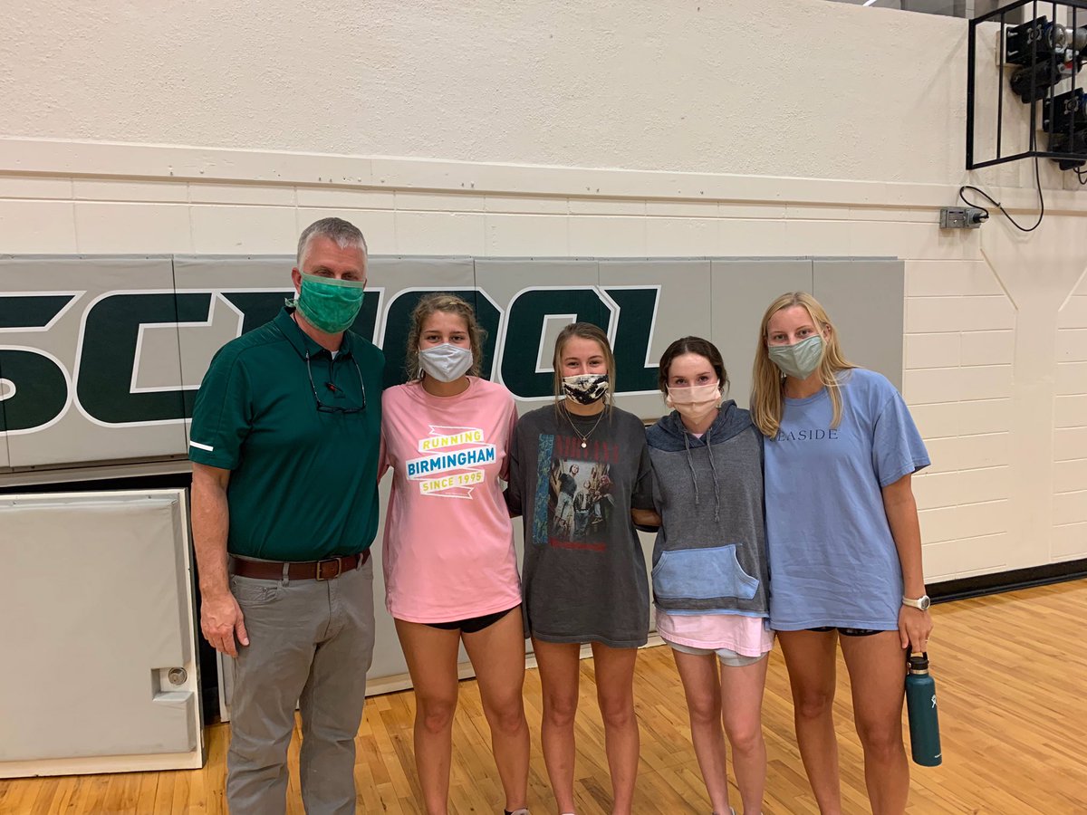 ThePelhamWayVB's tweet photo. We always love to see our former players and catch up with them!  Thanks for coming by last night. @PelhamAthletics @PelhamSchools @pelhamvolleyba2 @Erinleighlong @emorie88 @teamgermek https://t.co/4ZVteOaScW