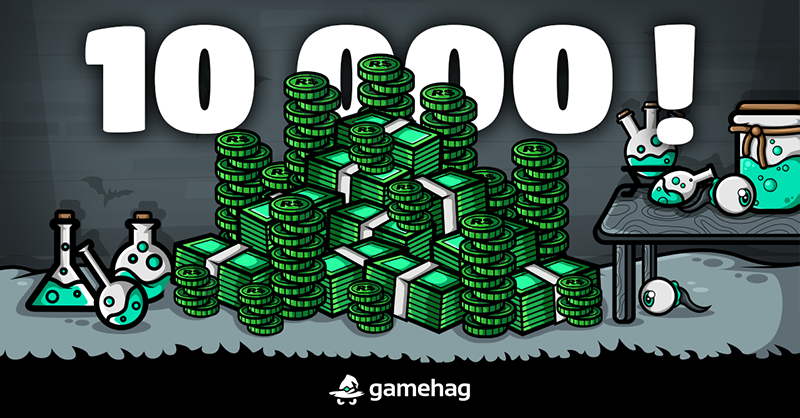 Gamehag - 😱 Even 10 000 Robux can be yours soon! ⚡ Just open the