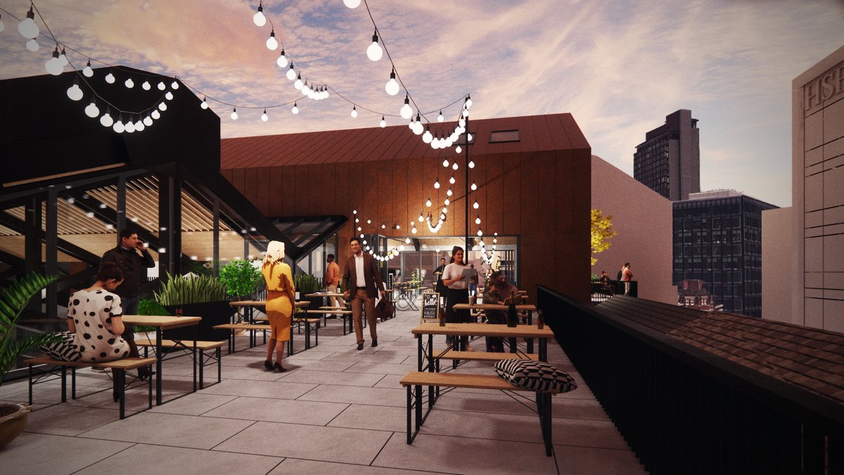 Yesterday plans for #HeartoftheCityII's Block H3 were approved. H3 — Cambridge Street Collective, will be a cultural gathering of Sheffield’s best flavours, sights and sounds, where people can socialise, eat, drink and be entertained. #AtTheHeartOfItAll #SheffieldisSuper