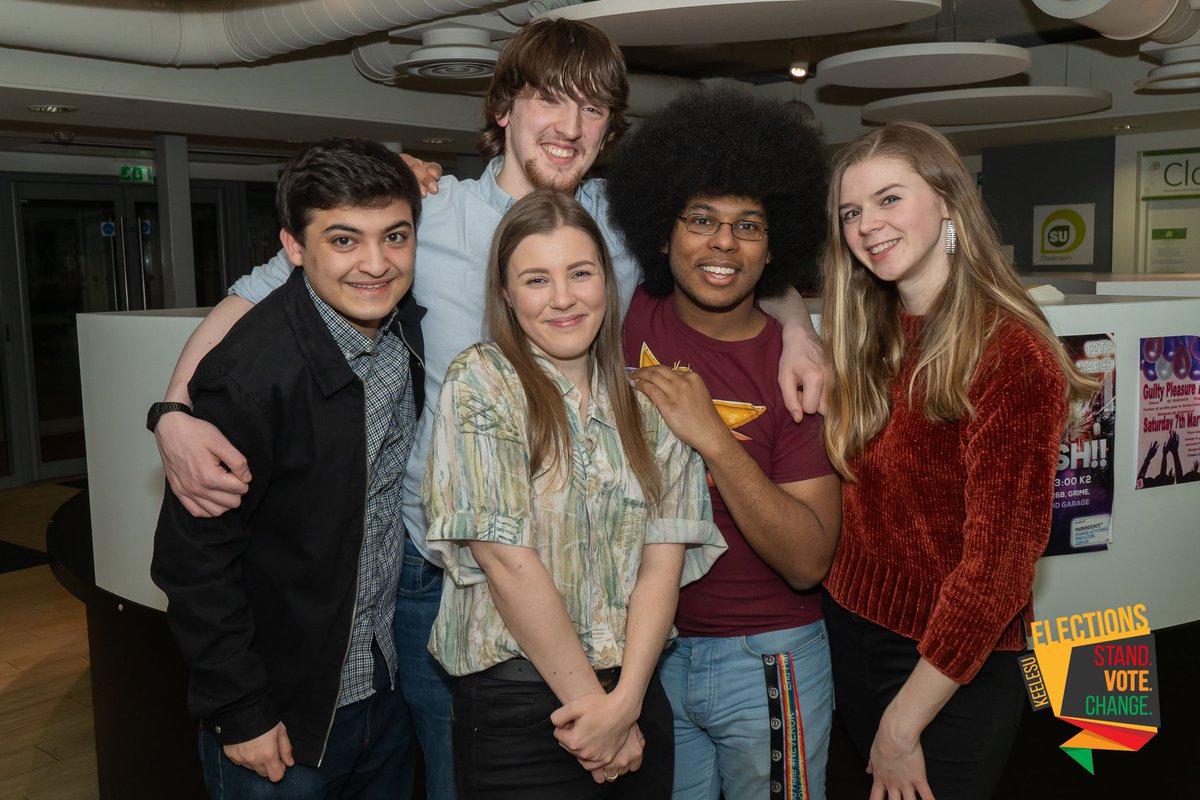 Us patiently waiting for students to return to campus like...

This lovely bunch are your Elected Officers for the 2020/21 academic year. They're here to represent you, our members, and we're here to empower every student. We can't wait to meet all of you!👋