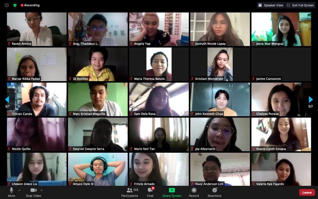 CDUDentistry's tweet photo. The Dentistry III and Dentistry VI students were invited to attend an online lecture on the topic: Dental Caries: Diagnosis and Assessment using the ICDAS-ICMMS Systems hosted by Professor Vicente O. Medina, DMD, Ph.D. on September 9, 2020 via Zoom. 🦷✨ https://t.co/R88h0HSS2X