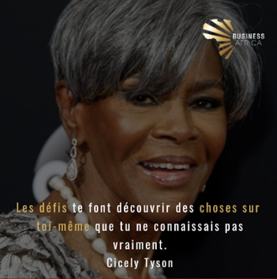 BUSINESS AFRICA les 24&amp;25 Octobre sera l’évènement pour tous les amoureux de l’Afrique qui avance 🔥⁣
⁣
Pour Cicely, les défis sont bénéfiques

Rdv sur notre site internet, pour réserver ta place  👉🏾👉🏿 bit.ly/2Z9jgR9

#sdea #businessafrica