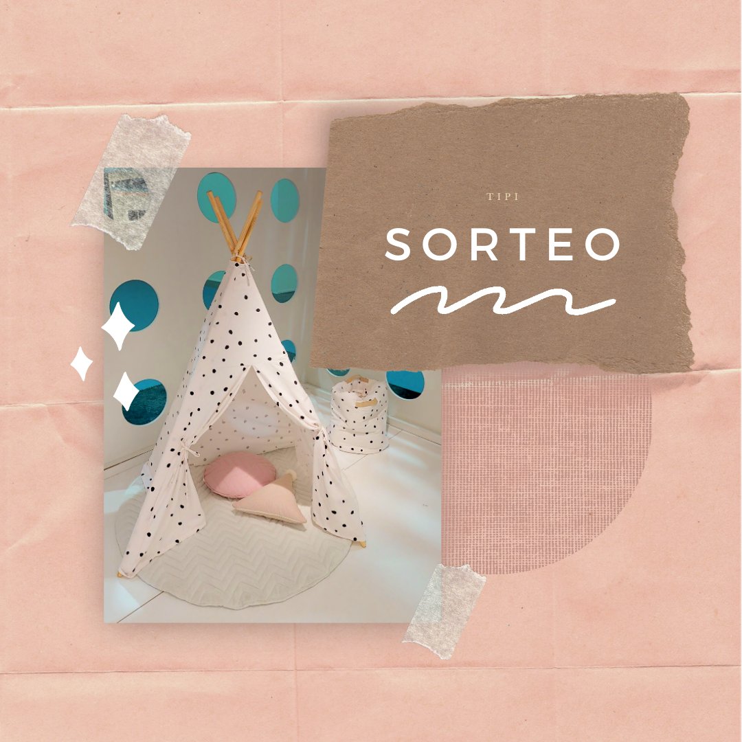 elmenut's tweet photo. ¡Tenemos sorteo en nuestro perfil de Instagram! 🤪

¿Hay algo que le de más magia a la habitación de nuestros peques que un tipi? ¿Quieres uno? Pues participa, es super sencillo, te lo prometemos... 

https://t.co/GDKMGBEiRE https://t.co/qsR4CyHNLn