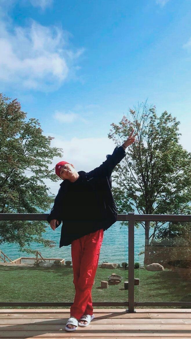 Taehyung and nature. A healing thread: