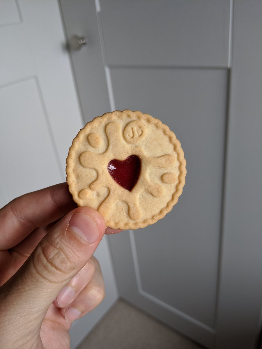 will_haswell's tweet image. Why is there less jam in a #jammiedodger these days?