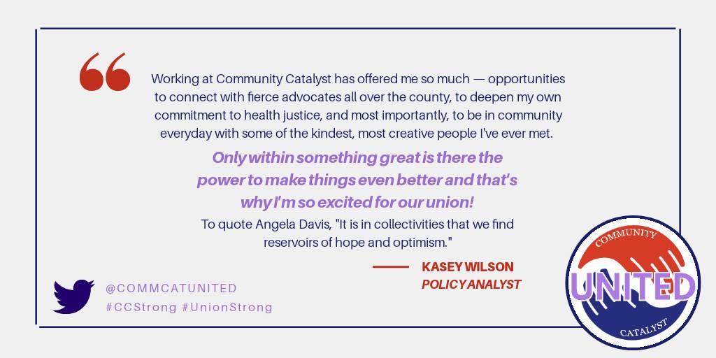 CommCatUnited's tweet image. It's another beautiful day to be voluntarily recognized! Wondering why we're excited about our union? We've got you covered 👇👇 We'll be posting testimonials on our social pages over the next several days so you all know exactly why this union means so much to us. #ccstrong